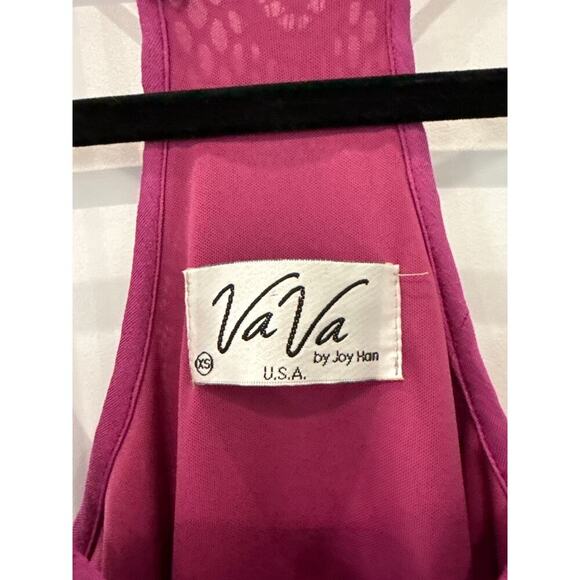 Vava by Joy Han Purple Lace Racerback Sundress, XS - Picture 6 of 8